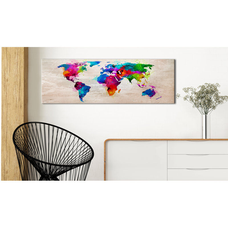 No Frame Print on Canvas, 40cm H x 120cm W