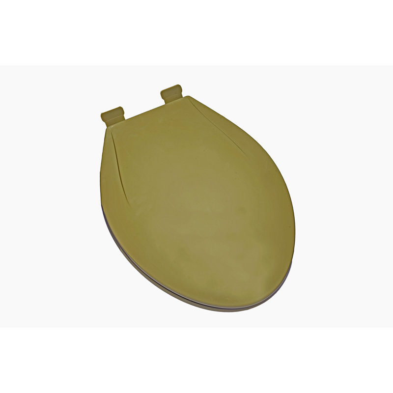 Elongated Toilet Seat and Lid, Avocado