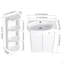 Meuble-lavabo autoportant de 23 po avec lavabo et support de rangement, portes à fermeture douce-125514661