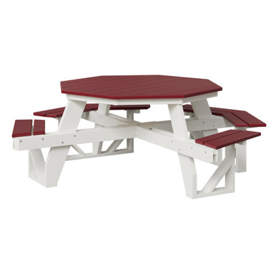 Outdoor ADA Octagon Picnic Table