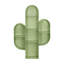 Cactus 48" H x 8" W Steel Chip Resistant Tree Bookcase