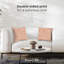 Housse de coussin en polyester
