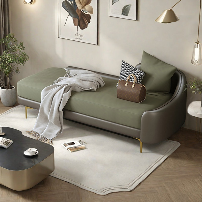 Méridiennes d'intérieur décontractées Living Room, Orienté à droite, Vert