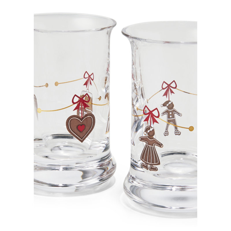 Verre de Noël Holmegaard 2 pièces