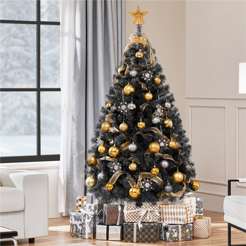 Artificial Spruce Christmas Tree, 6'