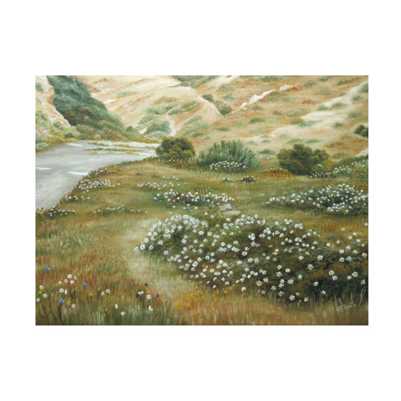 Art sur toile, bolologia Angeles, M. Pomata, H 24 po x l 32 po