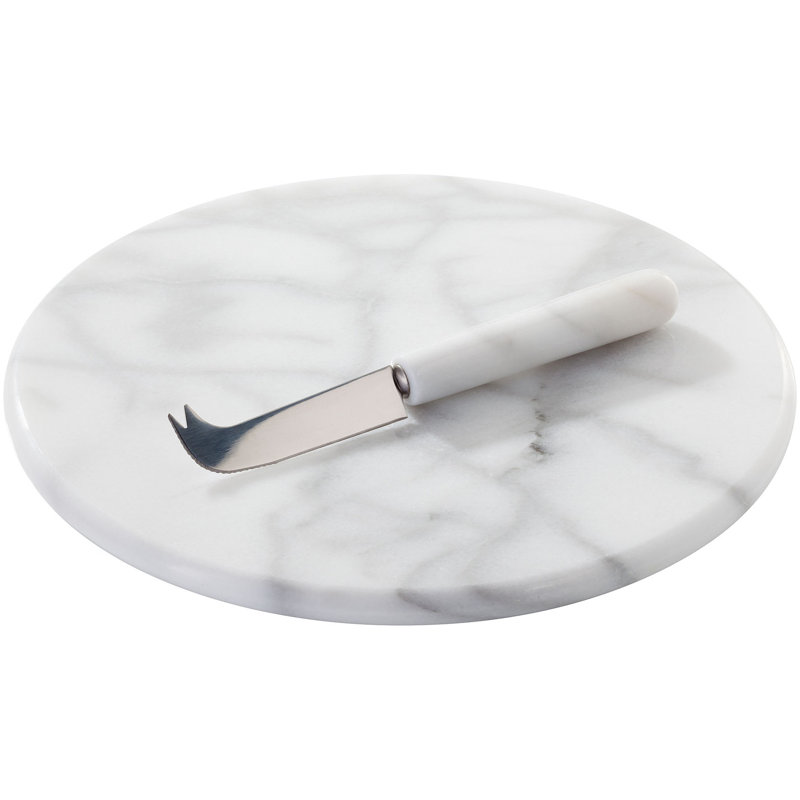 Judge, Marble - Round Cheese Board and Cutter