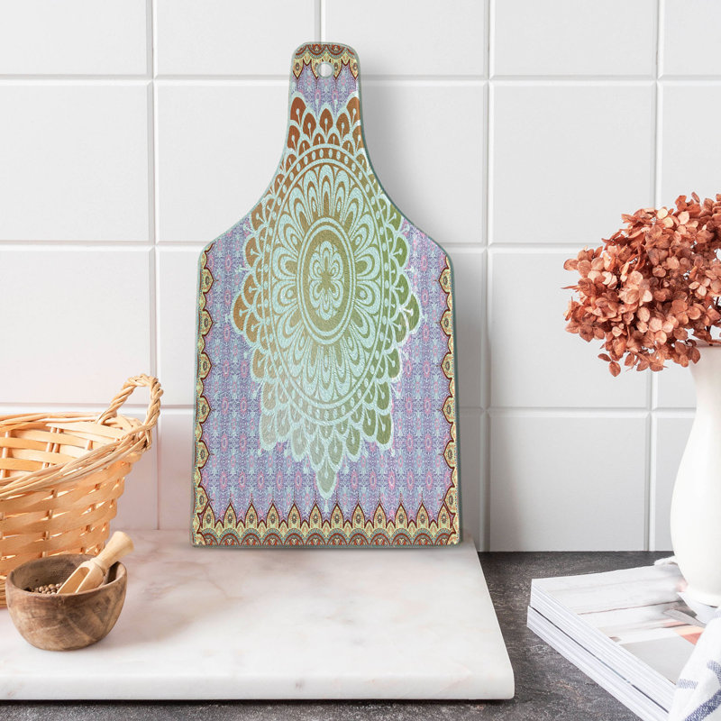Planche à découper en verre trempé Ambesonne
