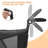 Foldable Pet Stroller for Small & Medium Dogs and Cats 3-Wheel Dog Stroller with 9 Angles Adjustable Handlebar -93312228