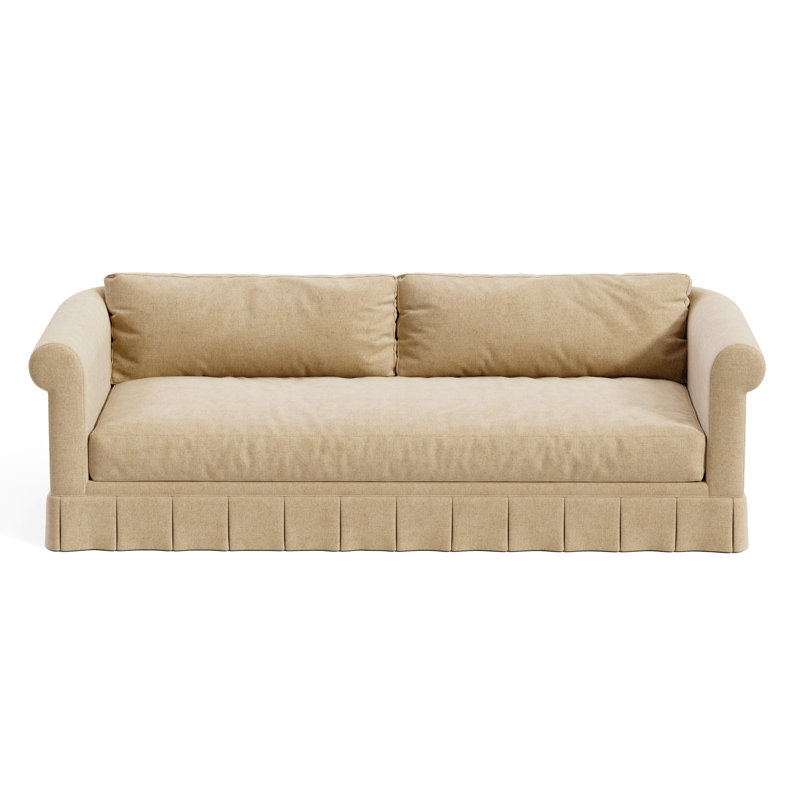 Carley Summers X River & Bord: The Max Sofa With Pleated Skirt