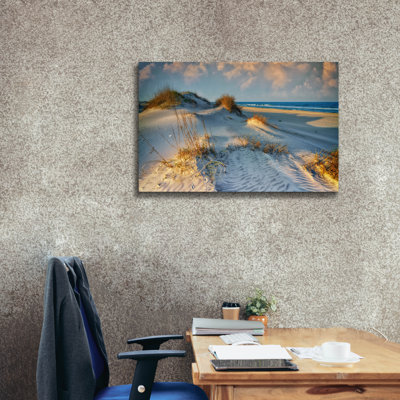 «The Dunes Of Obx» par Rick Berk, art mural sur toile, 40 po x 26 po