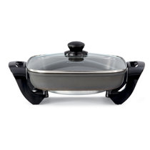 OVENTE Non-stick Electric Skillet With Aluminum Body 13 Inch SK3113B for  sale online