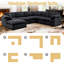 Canapé modulaire en coin surdimensionné 144 pièces 144 po Chenille-1617735617-1862346893-1862508454