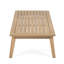 Ensemble de canapés Modern Patio, causeuse en bois d'acacia avec table basse pour patio