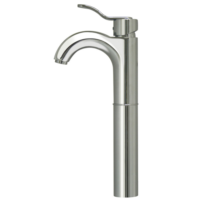 Robinet pour salle de bain monotrou Wavehaus, Chrome poli