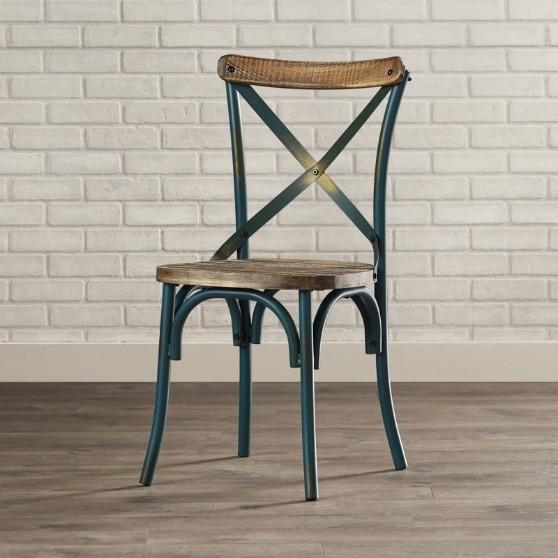 Ankrim 18.25'' H Side Chair, Antique Turquoise