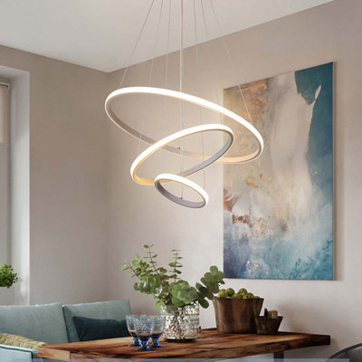 Ackerson 3 - Light White LED Unique/Statement Pendant
