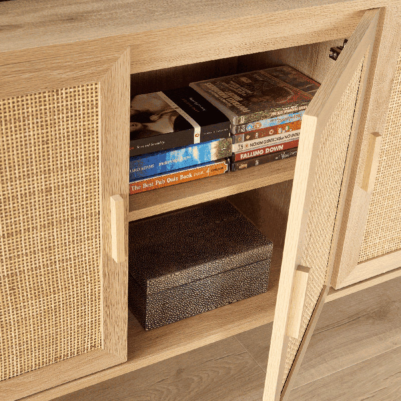 Anelise 3 Rattan Door Sideboard