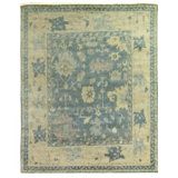 Antique Weave Oushak Wool Oriental Area Rug