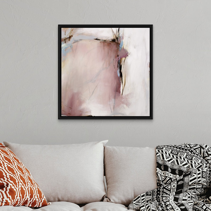 «Dreamed A Dream», reproduction sur toile, Cadre flottant noir, H 32 po x l 32 po x P 1,75 po