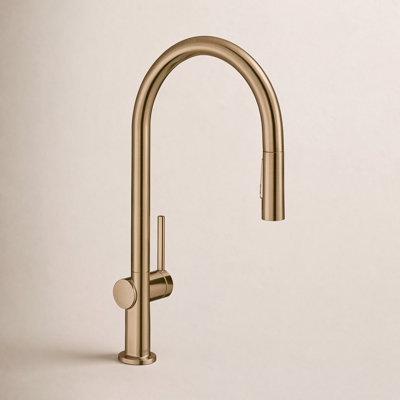 Hansgrohe Talis N Higharc Kitchen Faucet, O-Style 2-Spray Pull-Down, 1.75 GPM