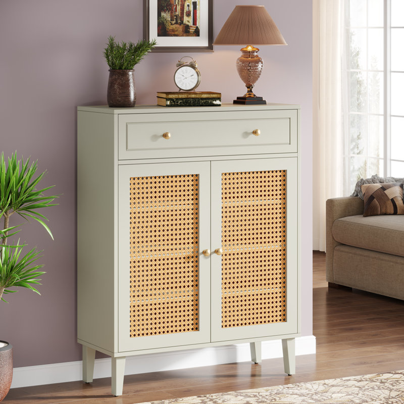 Storage Cabinet with Doors, Entryway Cabinet with Drawer