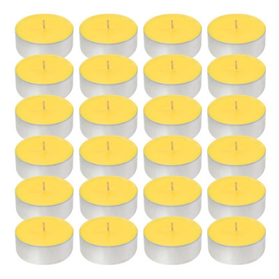Citronella Scented Tealight Candle with Metal Holder