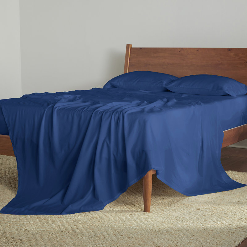 Ensemble de draps en coton Bedgear, Blanc, Très grand