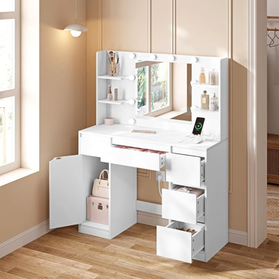 Richmal Dressing Table with Mirror