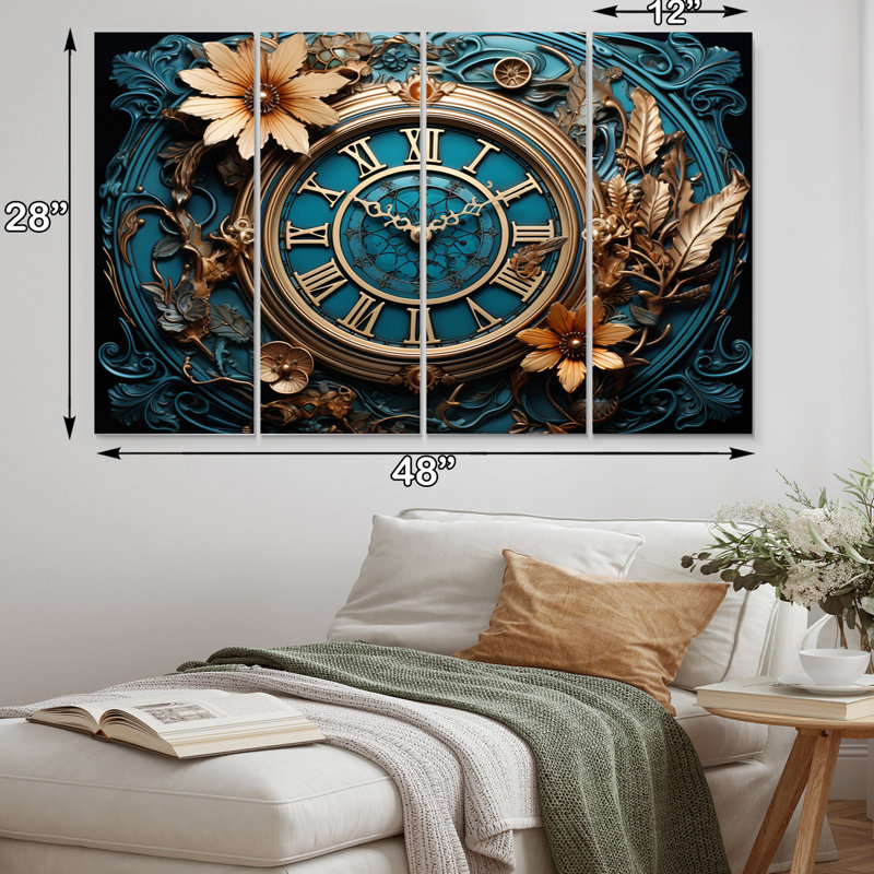 Alnetia - Fashion Metal Wall Art Set
