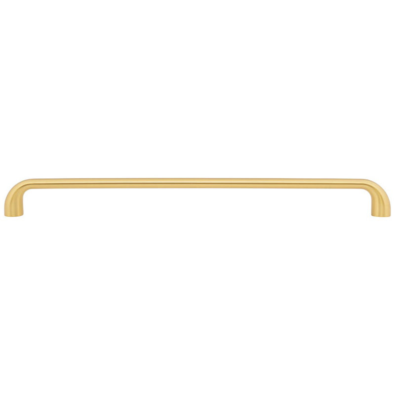 Loxley Bar Pull, Brushed Gold, 6 5/16"