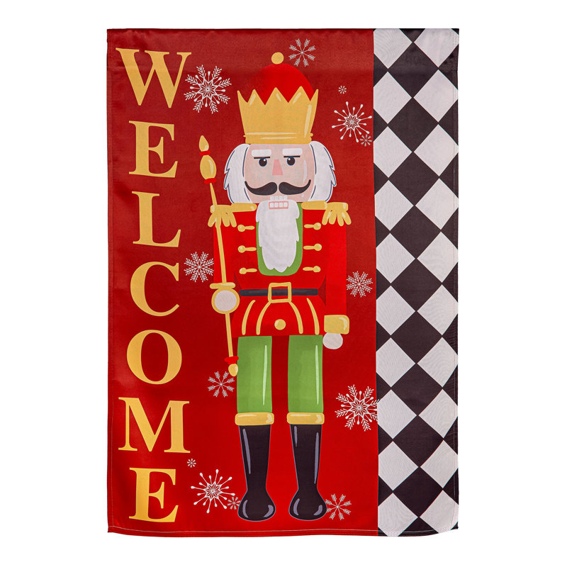 Drapeau de maison Welcome