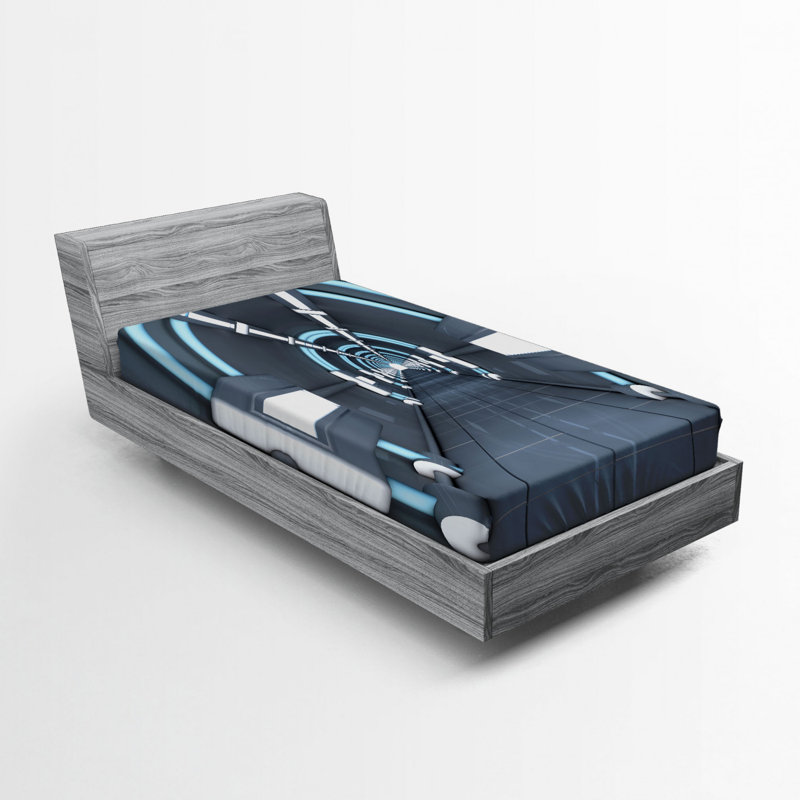 Microfiber Fitted Sheet, Twin Fitted Sheet
