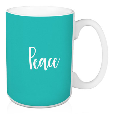 Grande tasse à café paix Halliday