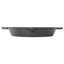 Poêle en fonte, batterie de cuisine noire pré-assaisonnée avec deux poignées - pour la maison / le camping / la saison d'avant-match, compatible avec la cuisinière / le four / l'induction, chauffage uniforme, pas de points chauds, fabrication en fer durable-120775578