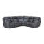 Canapé modulaire inclinable Romi Gray-1213064102