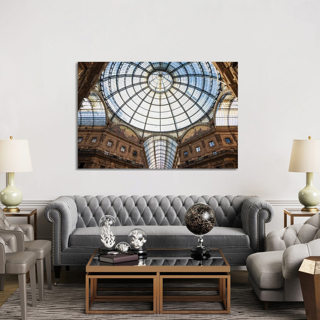 Galleria Vittorio Emanuele, Milan, Italy by Matteo Colombo - Wrapped Canvas Photograph