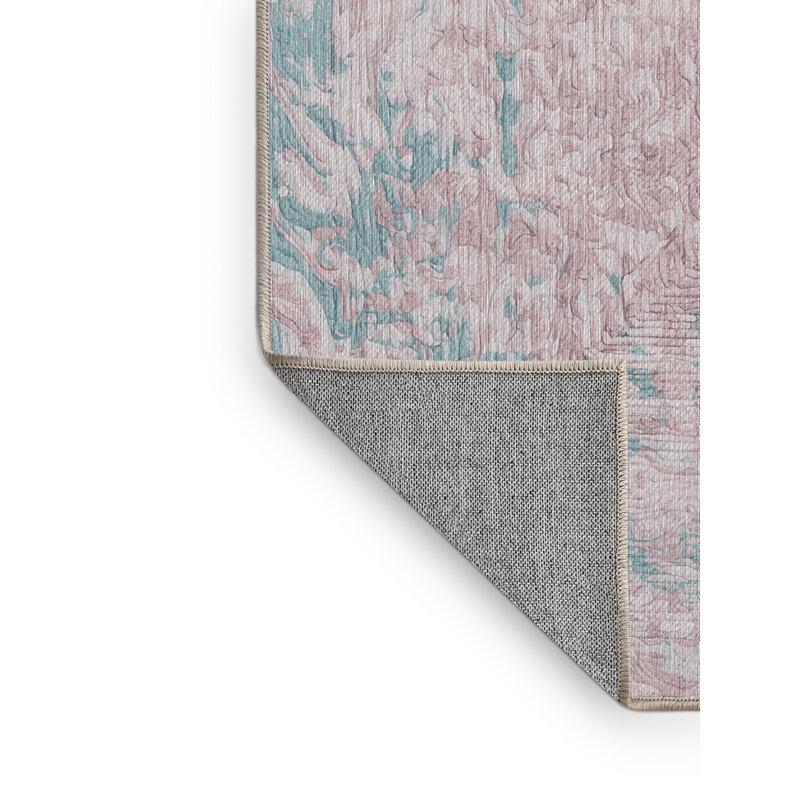 Tapis beige lavable à la machine, Tapis de couloir 2 pi x 5 pi