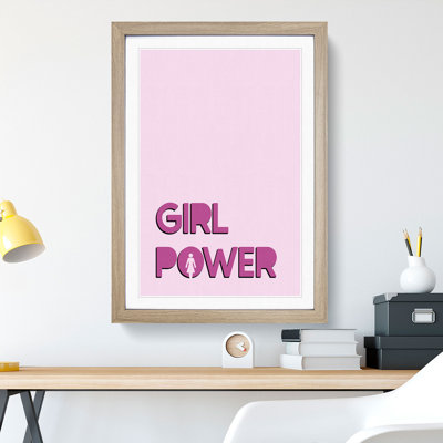 Power - Picture Frame Typography