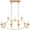 Chapman & Myers Flemish Large Linear Pendant