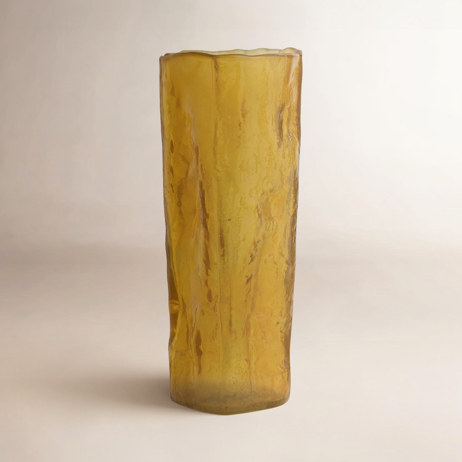 Heydan 9.5'' Handmade Glass Table Vase