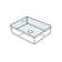 Happy D.2 Ceramic Rectangular Wall Mount Bathroom Sink with Overflow