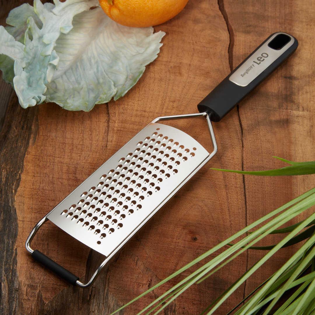 BergHOFF Leo Graphite Stainless Steel Hand Grater, 12.5", Recycled Material BergHOFF