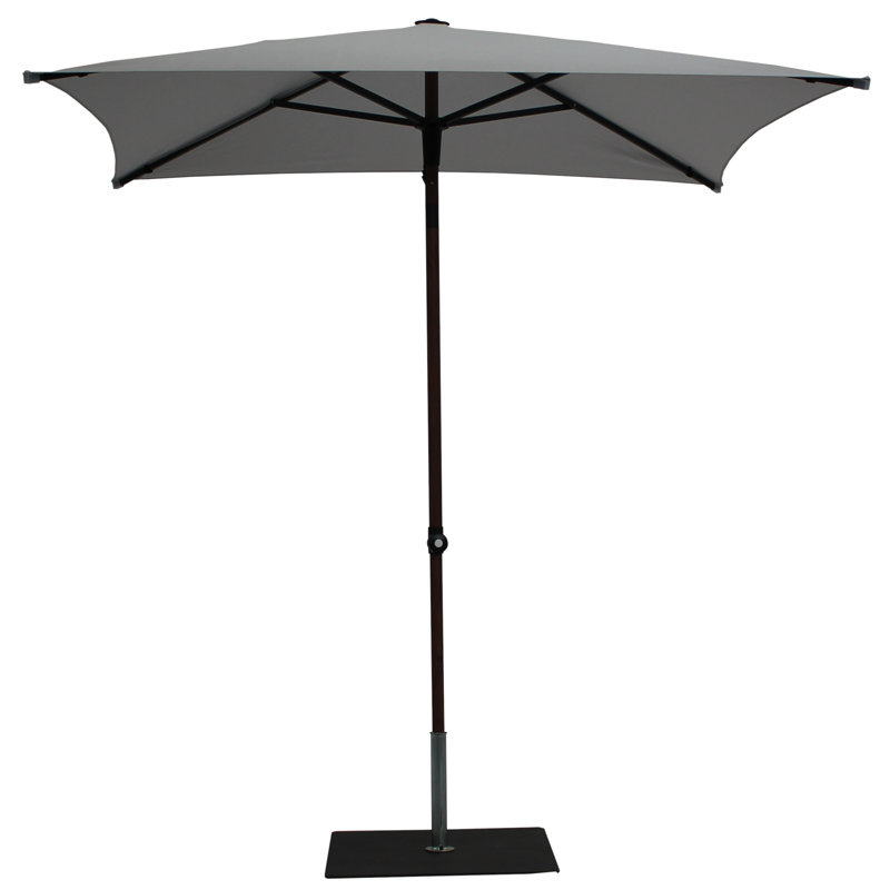 Aolaith 200cm Market Parasol, Grey