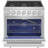 Empava 36" 5.2 Cubic Feet Slide-In Range