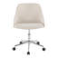 Chaise de bureau Bacci, mélange de polyester-759576494-757166693