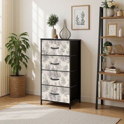 Commode de rangement verticale à 4 tiroirs