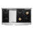 Cosmo 48 in. Lumin Collection 6.7 cu. ft. Double Oven Dual Fuel Range with 6 Sealed Burners, Rapid Convection, Stainless Steel