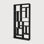 M Solid Wood Etagere Bookcase