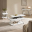 Mobilier de salon magnifique de style contemporain blanc 1pc